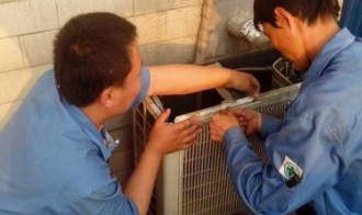 临沂南坊颐高上海街空调维修案例
